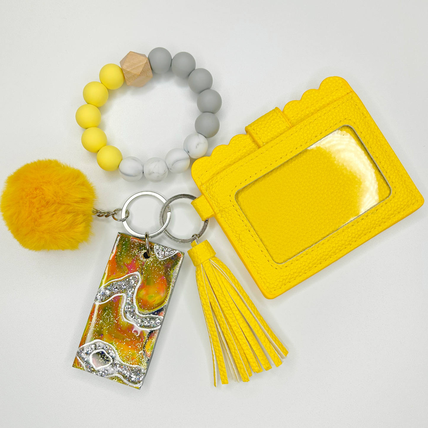 Simple Keychain - 5pcs Mystic Solar Stargaze