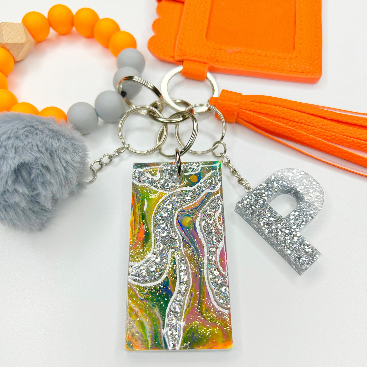 Keychain (Custom) - 6pcs Galaxy Cosmic Awakened