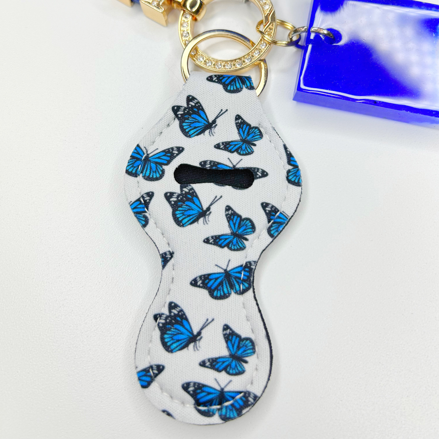 Simple Keychain - 4pcs White Sands Blue Oasis